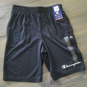 Boys Black Champion Shorts size 14/16 *New w/Tags*